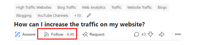 How to Get Massive Traffic from Quora in For Free