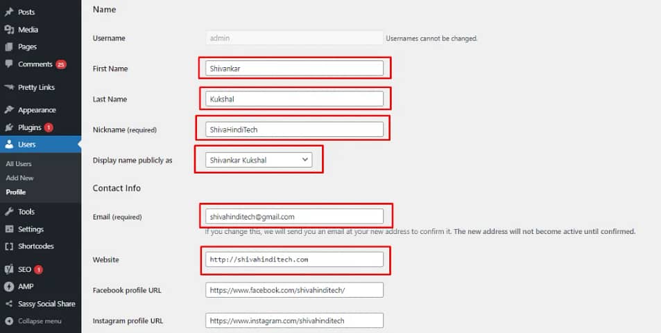 16 Most Important Things You Need to Do After Installing WordPress 2 wordpress User Setting